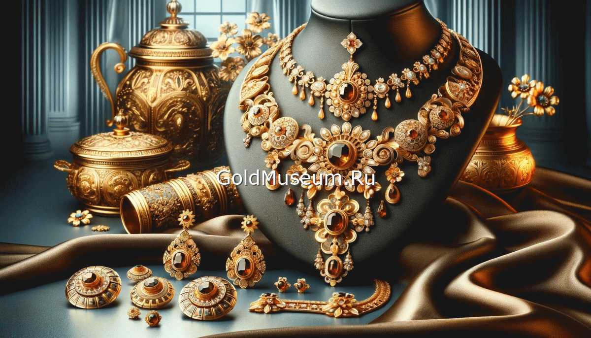 Золотые украшения России XIX века